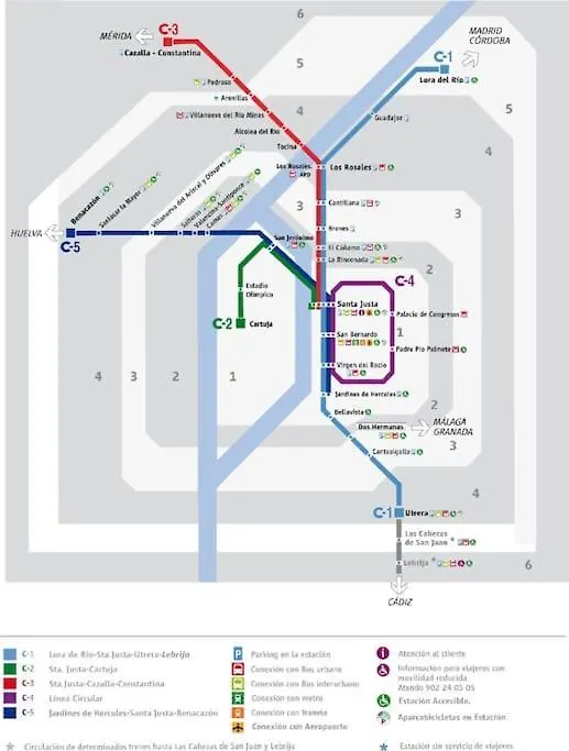 Fibes Con Parking Gratis Apartamento Sevilla Este 0*, 塞维利亚 西班牙